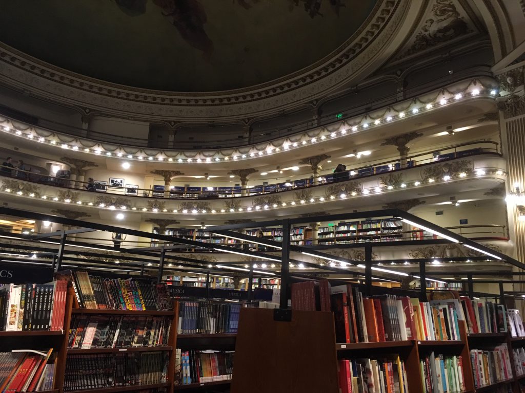 El Ateneo Grand Splendid, una de las más importantes librerías del país.