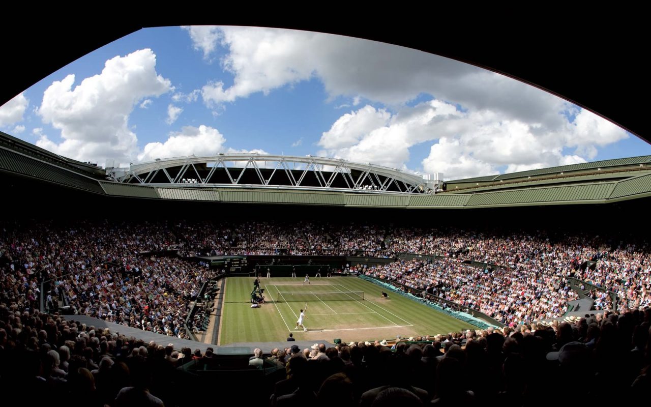 La cancha central de Wimbledon