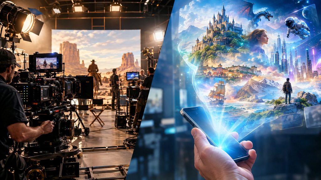 IA en el cine: entre el control de Hollywood y la creación independiente