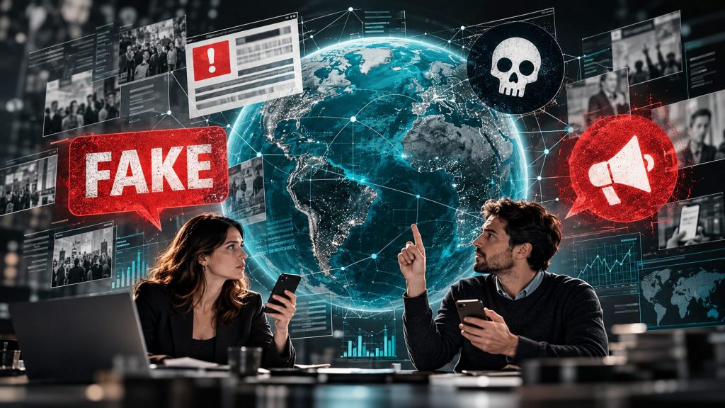 La nueva disputa por la verdad: cómo la IA y los algoritmos amplifican la desinformación