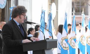 Milei plan de alfabetizacion presentacion san juan