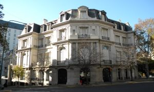 Cerrito 1099 y Arroyo, la Residencia Atucha. (Foto de A Machado)