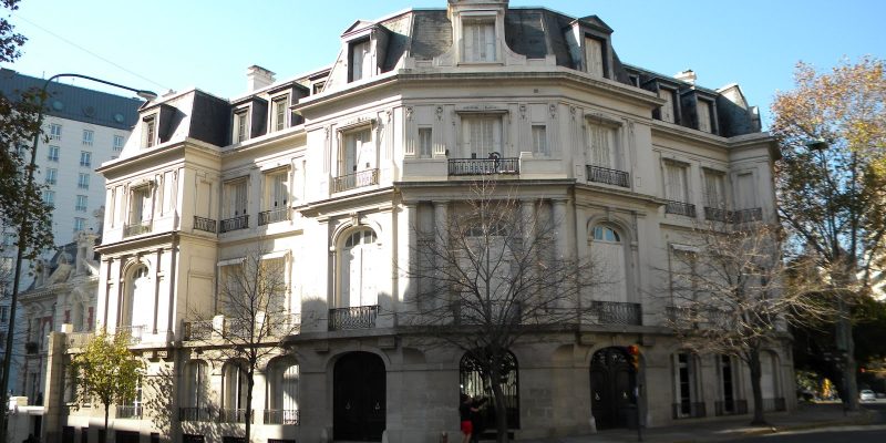 Cerrito 1099 y Arroyo, la Residencia Atucha. (Foto de A Machado)