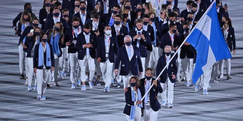 Delegación argentina- Jugos olimpicos-tokio