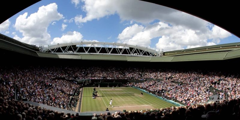 La cancha central de Wimbledon